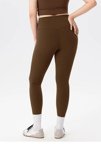 Plus-size Yoga Pants One Size High Waisted Tummy Control Naked Feeling Seamless Squat Proof Leggings Woman clothes