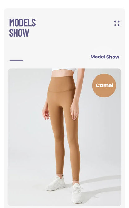 Women's Fleece Lined Shark Yoga Pants Tummy Control Thermal Leggings Winter Warm Sport Tights