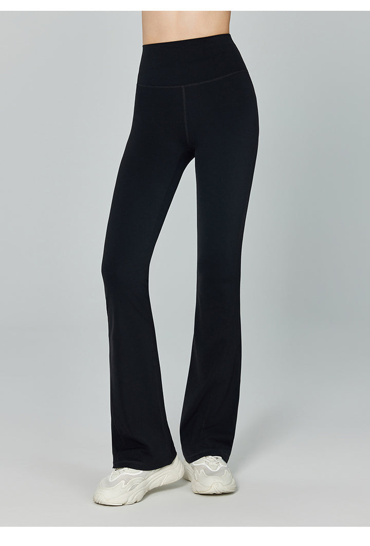 Women's Yoga Pants High Waisted Hip Lifting Fitness Flared Pants Casual Tights