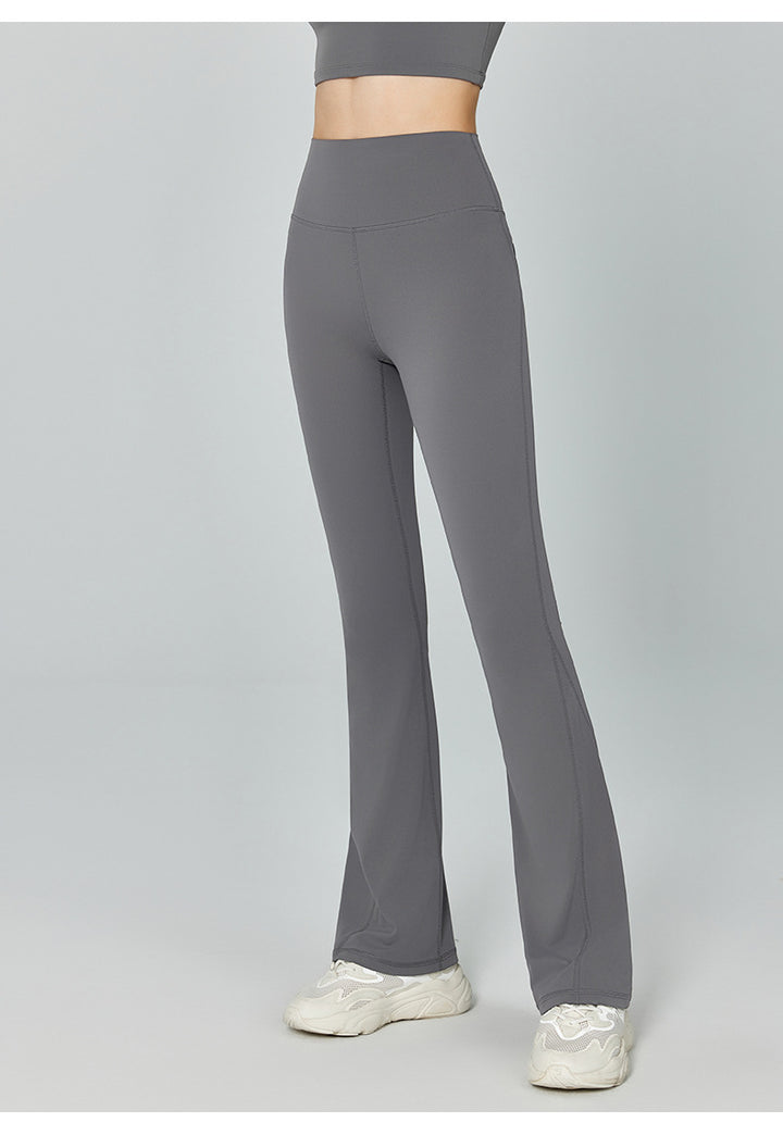 Women's Yoga Pants High Waisted Hip Lifting Fitness Flared Pants Casual Tights