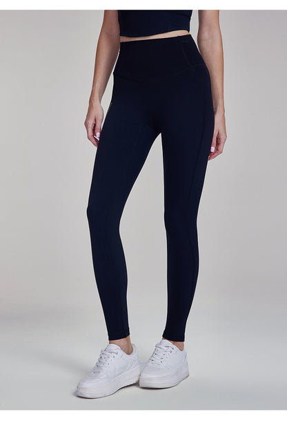 Women's Yoga Leggings Pocket Reflective Print Sports Leggins Fitness Pants