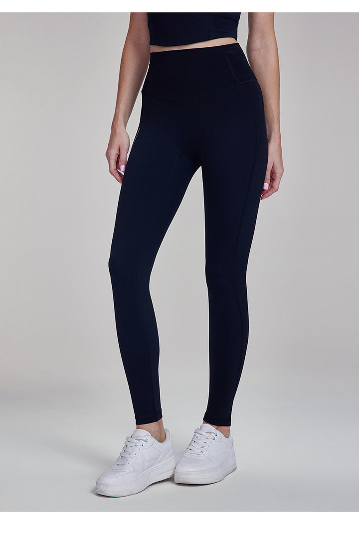 Women's Yoga Leggings Pocket Reflective Print Sports Leggins Fitness Pants