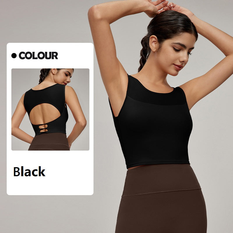 Sexy sports vest yoga vest Fitness tops