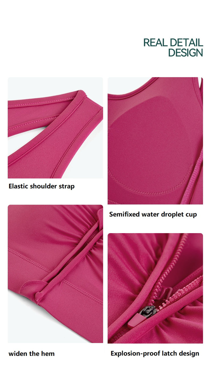 Yoga Vest Sexy sloping Shoulder Sports Vest Summer Outdoor Cool Fitness Tops Bras