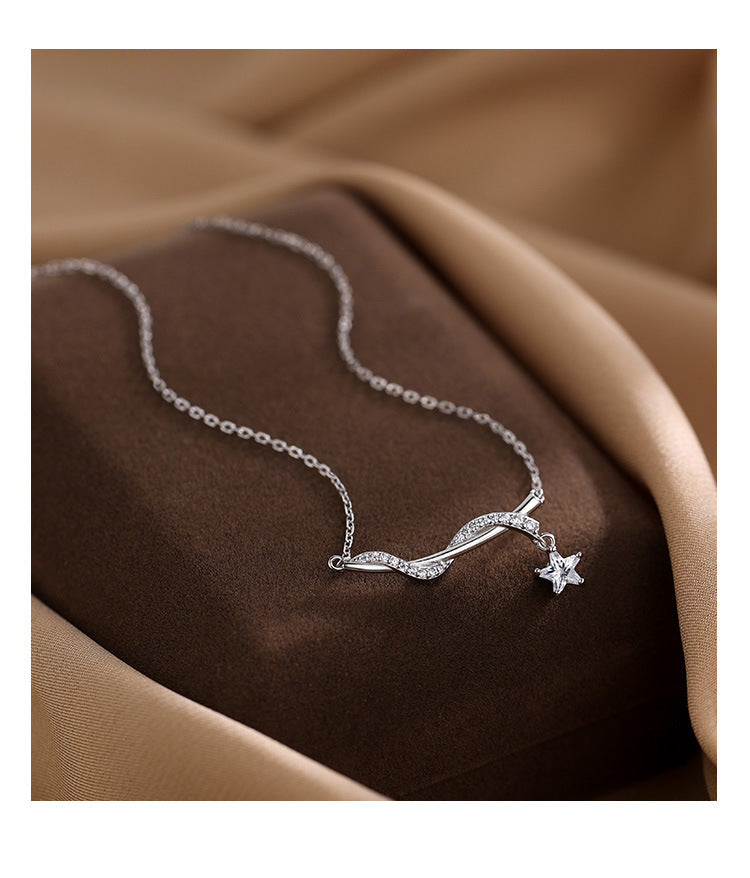 Twisted Pentagram Necklace for Women Fashionable