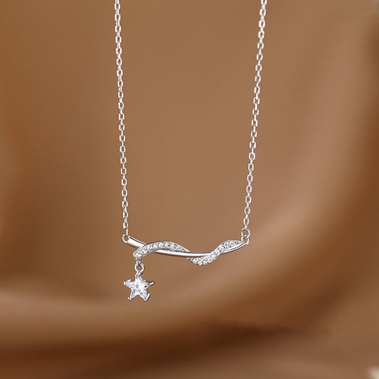 Twisted Pentagram Necklace for Women Fashionable