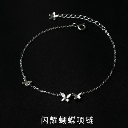 Shining Multi-Butterfly Bracelet for Women