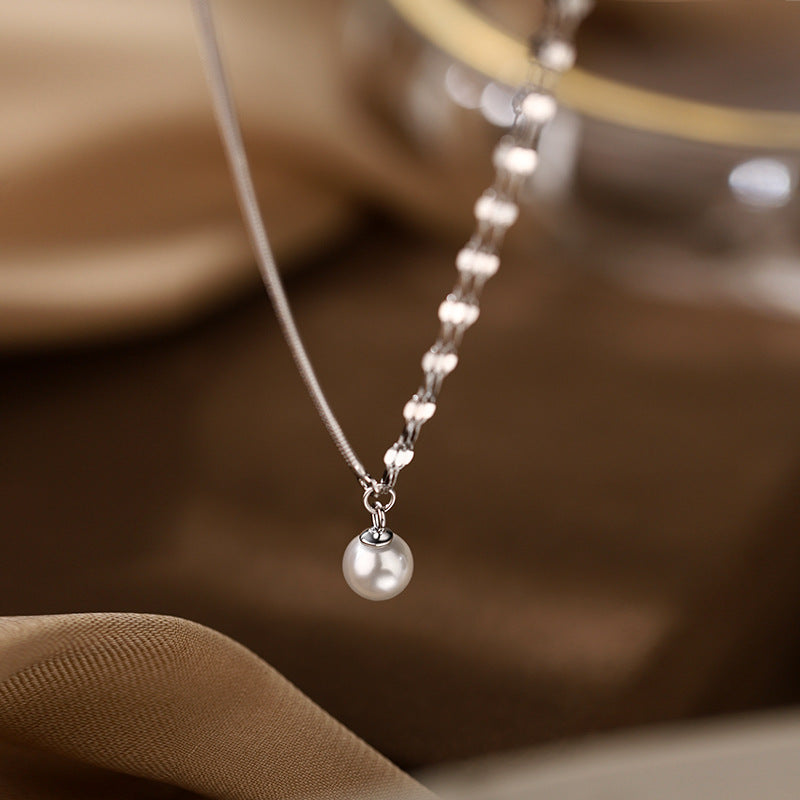 Double Layer Spliced Pearl Bracelet for Women