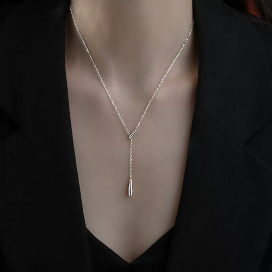 Tassel Water Drop Necklace for Women