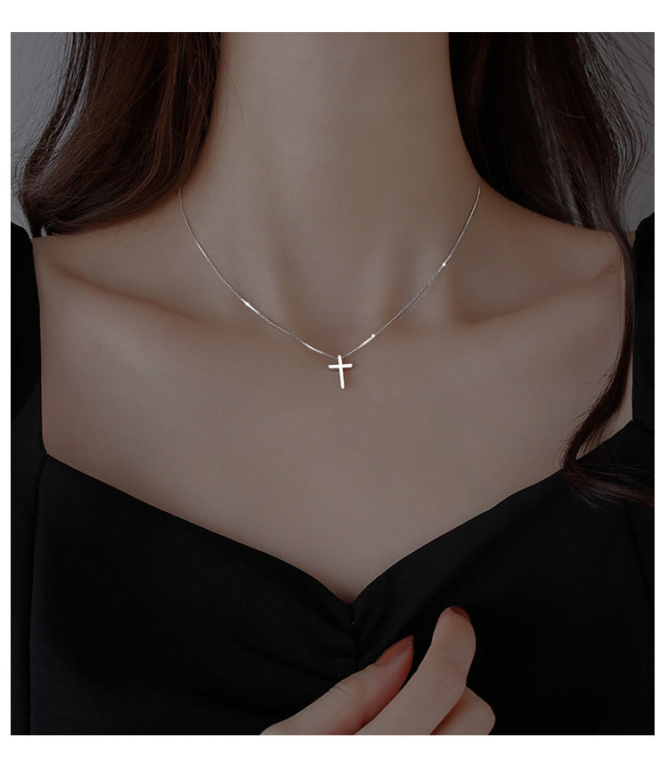 Cross Necklace for Women Fashion Simple