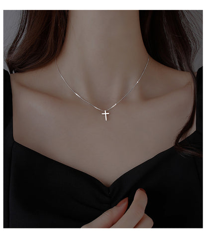 Cross Necklace for Women Fashion Simple