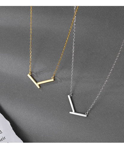 Geometric Irregular V Necklace for Women Summer