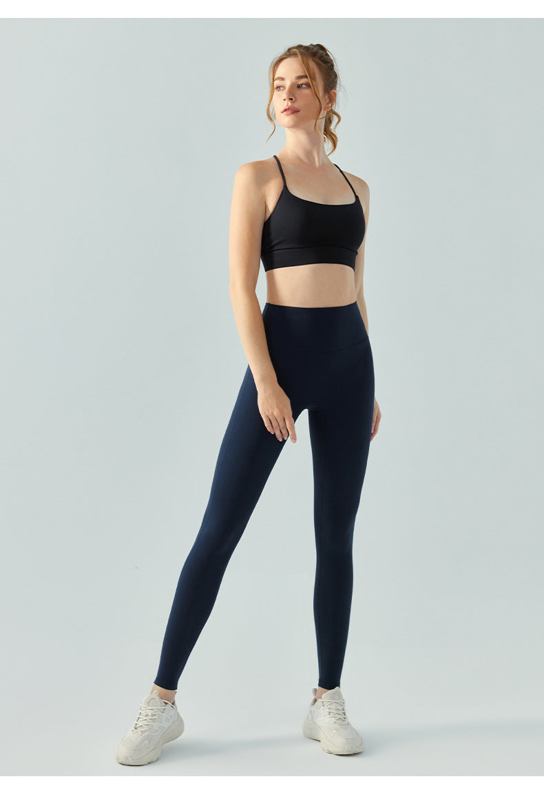 Women's  Fall Winter Thermal Fleece Lined Yoga Pants High Waisted Tummy Control Seamless Booty Scrunch Leggings