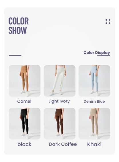 Women's Fleece Lined Shark Yoga Pants Tummy Control Thermal Leggings Winter Warm Sport Tights