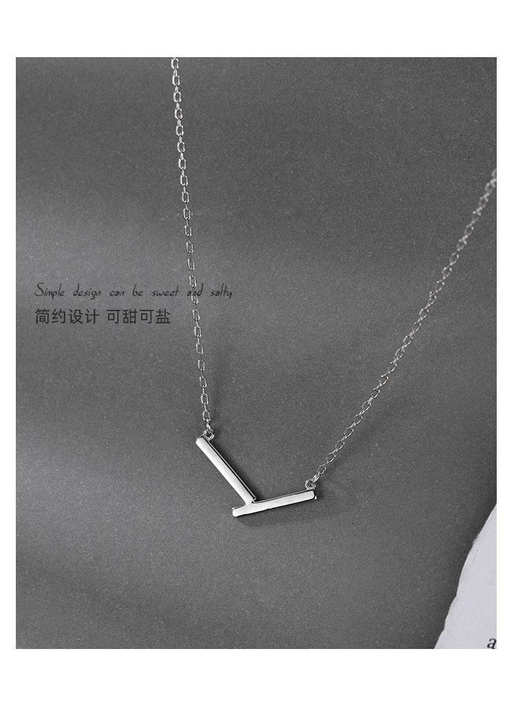 Geometric Irregular V Necklace for Women Summer