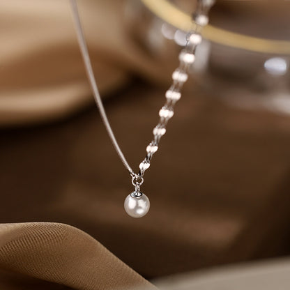 Double Layer Spliced Pearl Bracelet for Women