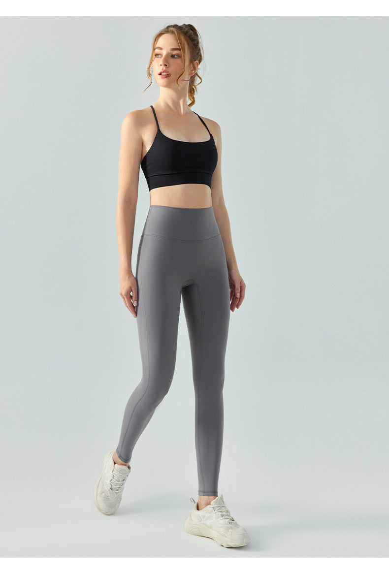 Women's  Fall Winter Thermal Fleece Lined Yoga Pants High Waisted Tummy Control Seamless Booty Scrunch Leggings