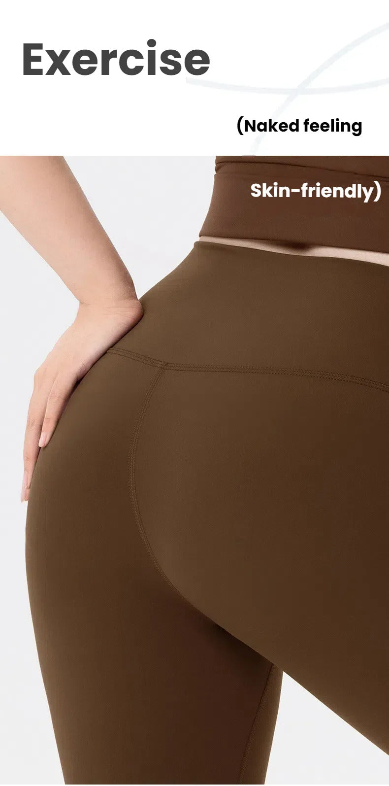 Plus-size Yoga Pants One Size High Waisted Tummy Control Naked Feeling Seamless Squat Proof Leggings Woman clothes