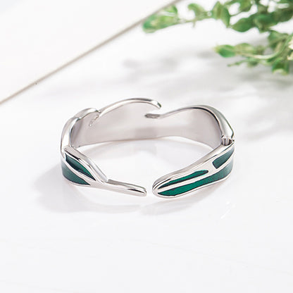 Rainfall Banana Couple Rings Pair Rings for Men and Women