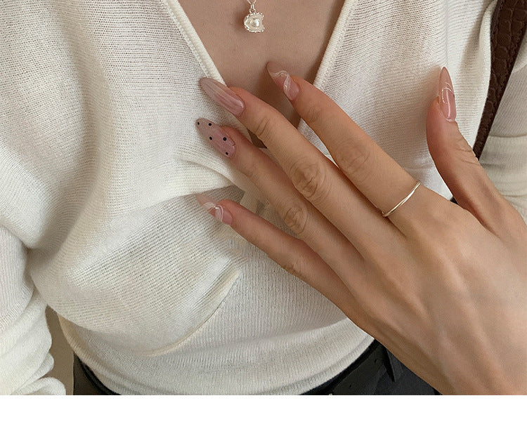 Pearl Shell Necklace for Women, Light Luxury