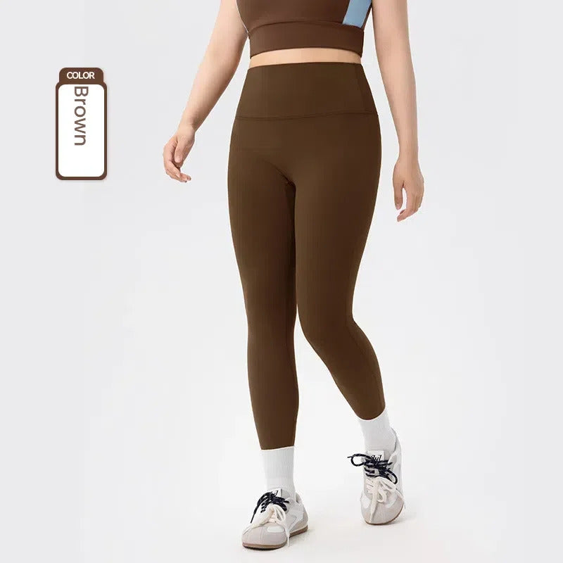 Plus-size Yoga Pants One Size High Waisted Tummy Control Naked Feeling Seamless Squat Proof Leggings Woman clothes