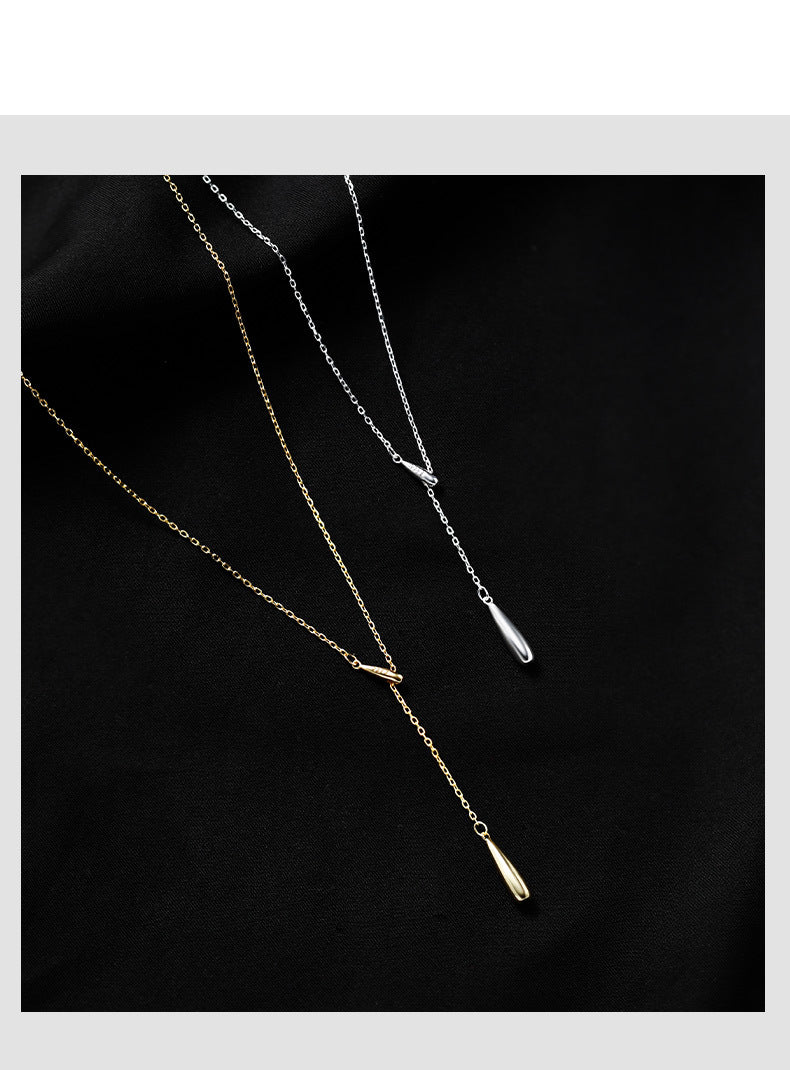 Tassel Water Drop Necklace for Women