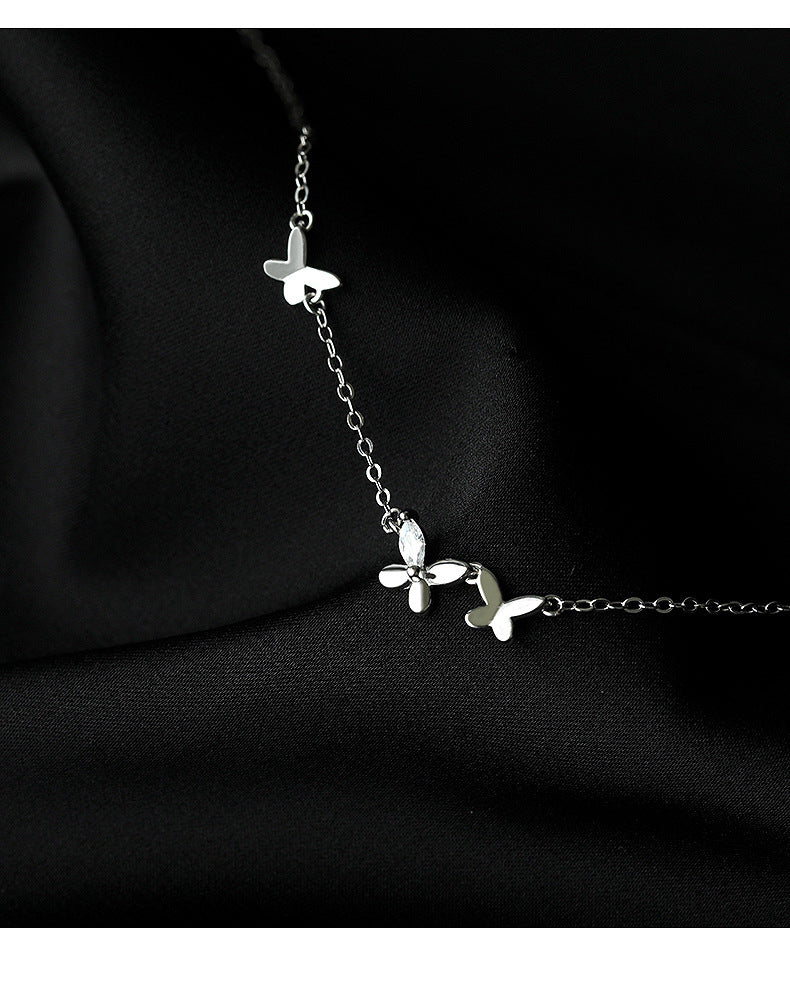 Shining Multi-Butterfly Bracelet for Women