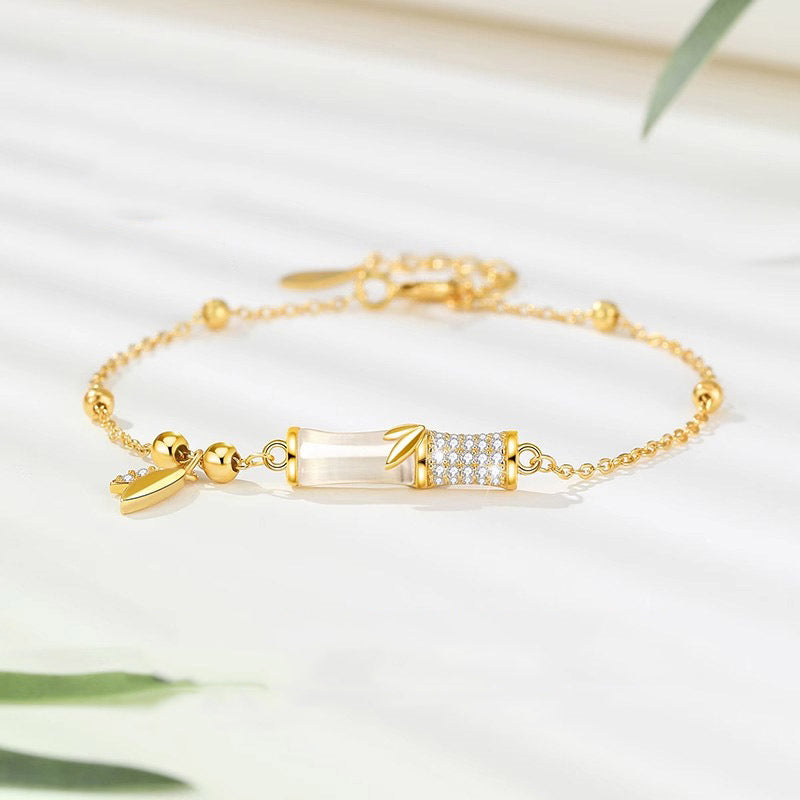 You Are Enough Bamboo Knot Bracelet for Women  Jewelry