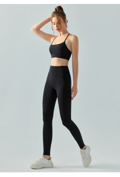 Women's  Fall Winter Thermal Fleece Lined Yoga Pants High Waisted Tummy Control Seamless Booty Scrunch Leggings