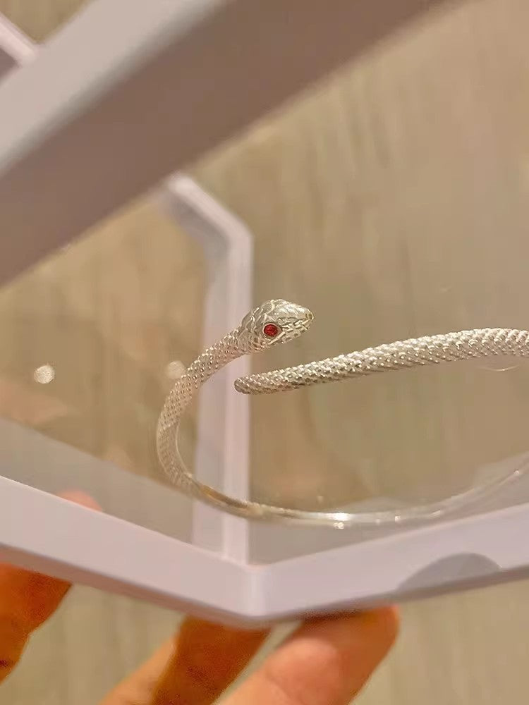 Red-Eyed Spirit Snake Bracelet for Women
