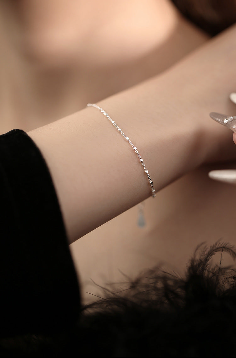 Square Thin Bracelet for Women Fashionable Personality Ins Style