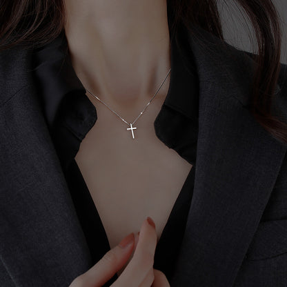 Cross Necklace for Women Fashion Simple