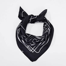 Load image into Gallery viewer, Square 14mm 53cm Twill Silk Scarf  plain weave  Scarves JXHUZHOU014A
