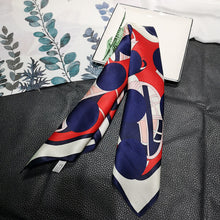 Load image into Gallery viewer, Square 14mm 53cm Twill silk Scarf Scarves JXZS53YJD5B

