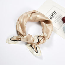 Load image into Gallery viewer, Square Scarf 14mm 53cm Twill Silk Scarf Elegant Flower Scarves JXSZD530005B
