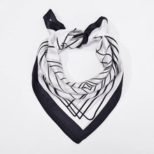 Load image into Gallery viewer, Square 14mm 53cm Twill Silk Scarf plain weave Scarves JXHUZHOU014B
