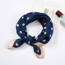 Load image into Gallery viewer, Square Scarf 14mm 53cm Twill Silk Scarf Elegant Flower Scarves JXSZD530005C
